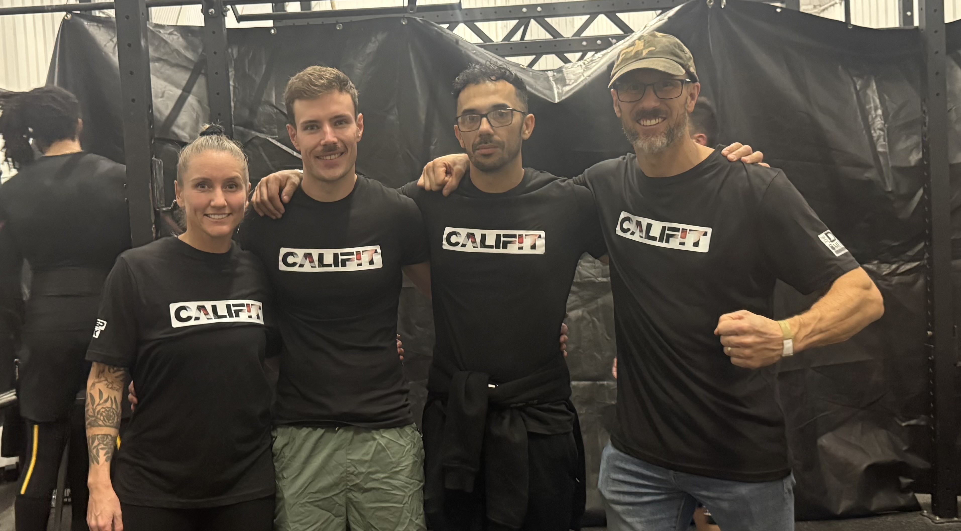 Dani, Mike, Lucas, and Neil at the Kalos Sthenos London Regionals 